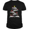 Badger Fish Christmas Ornament Tree Funny shirt