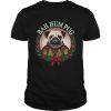 Bah Hum Pug Funny Christmas Pun for Pug Lovers shirt