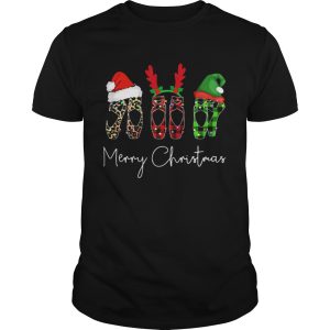 Ballet shoes Merry Christmas shirt