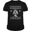 Baphomet Christmas ugly shirt