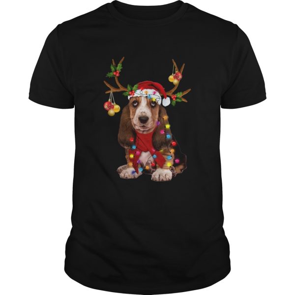 Basset Hound Gorgeous Reindeer shirt