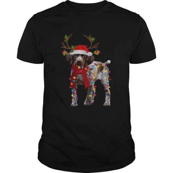 Beagle light Christmas shirt