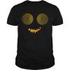 Beautiful Halloween uniquefunnycool pumpkin swirl vortex eyes shirt