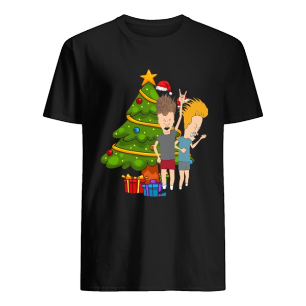 Beavis And Butthead Around The Christmas Tree shirt