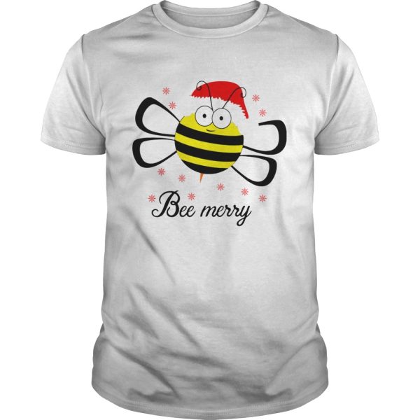 Bee Merry Christmas shirt