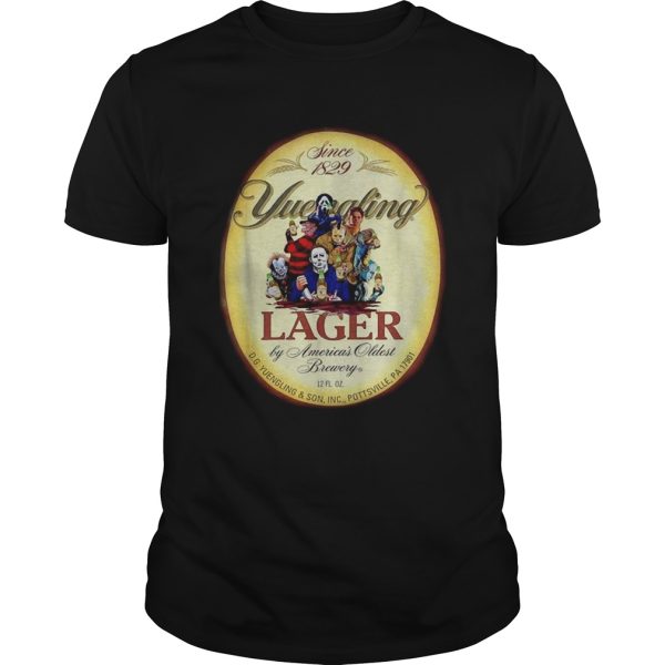 Beer Halloween since 1829 Yuengling lager by Americas oldest brewery shirt