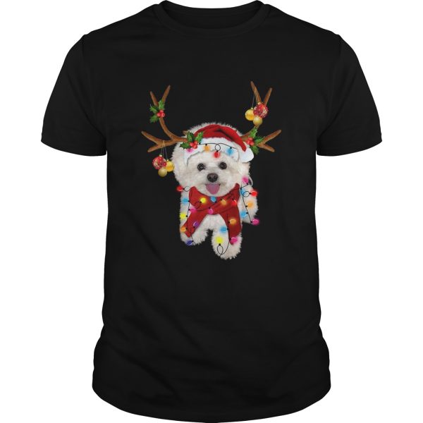 Bichon Frise Gorgeous Reindeer Christmas shirt