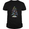 Birds Christmas Tree shirt