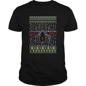 Black Widow Logo Widow Ugly Christmas shirt