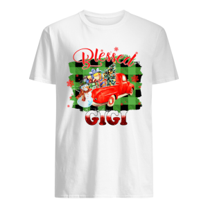 Blessed Gigi Christmas Truck Snowman T-Shirt