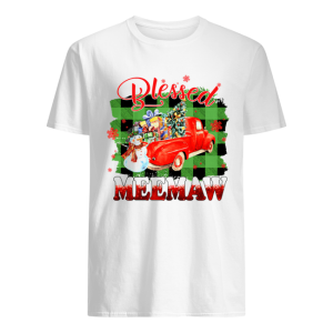 Blessed Meemaw Christmas Truck Snowman T-Shirt