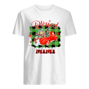 Blessed Mimi Christmas Truck Snowman T-Shirt