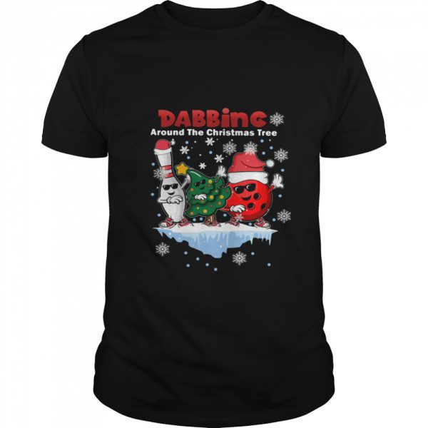 Boling Dabbing Around The Christmas Tree shirt