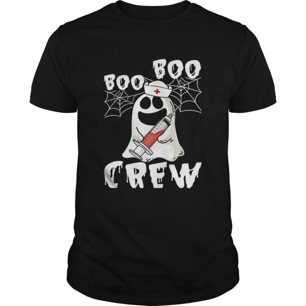 Boo boo crew funny nurse ghost Halloween shirt