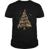 Boxer Christmas Tree Xmas shirt
