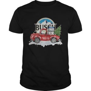 Busch christmas truck shirt