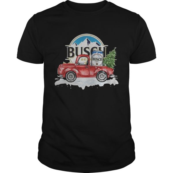 Busch christmas truck shirt