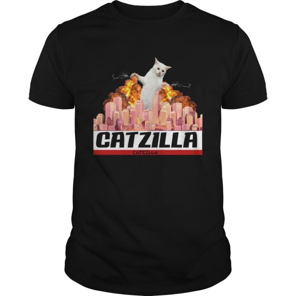 CATZILLA – Funny Kitty for Halloween T-Shirt