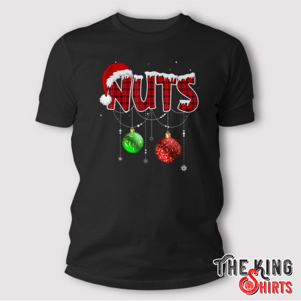 Chest Nuts Funny Matching Chestnuts Christmas Couples Nuts T-Shirt