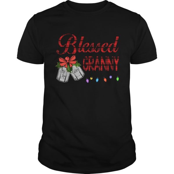 Christmas Blessed To Be Called Granny TShirt