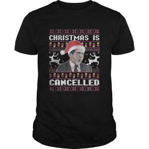 Christmas Is Cancelled Michael Scott shirt