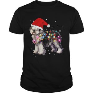 Christmas Lights Olde English SheepDog shirt