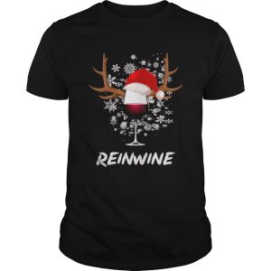 Christmas Reinwine Funny Wine Lover Gift TShirt