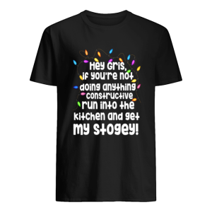 Christmas Vacation Uncle Lewis Get My Stogey Cool Funny Xmas shirt