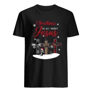 Christmas is all about Jesus Groot cross shirt