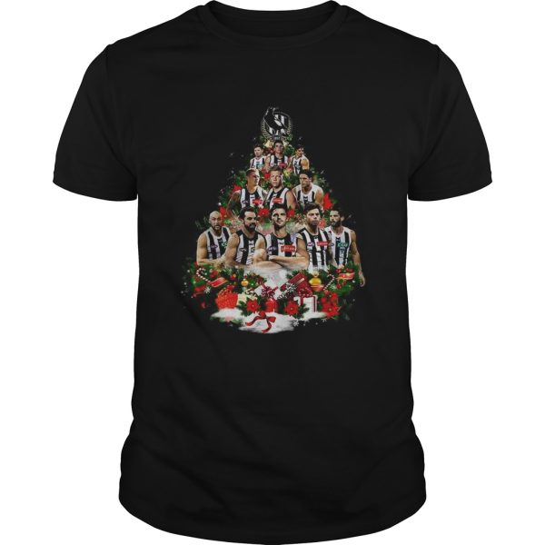 Collingwood Football Club Christmas tree shirt