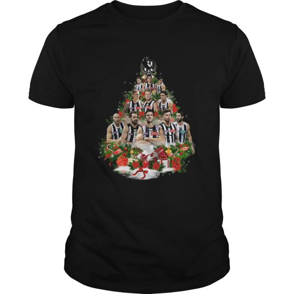 Collingwood player christmas tree shirt