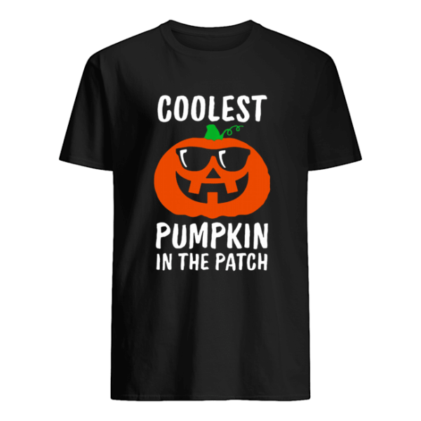 Coolest Pumpkin in the Patch, Halloween Costume Boys Girls T-Shirt
