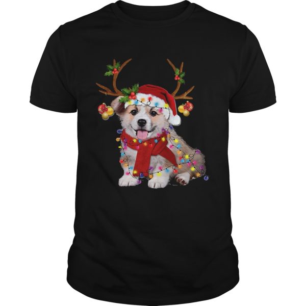 Corgi Gorgeous Reindeer Crewneck shirt