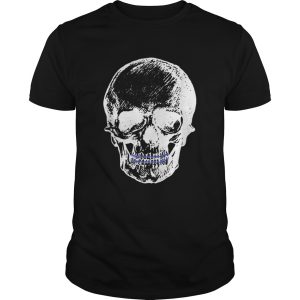 Creepy Skull With Braces Cool Halloween shirt