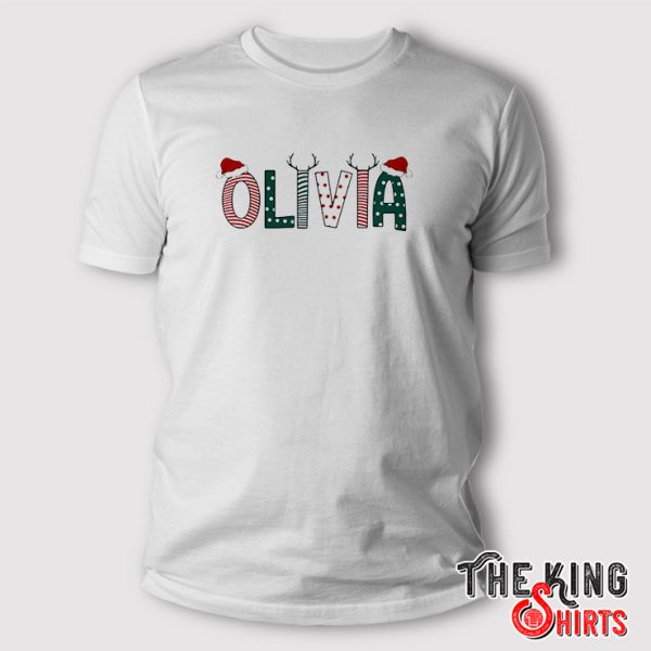 Custom Name Christmas T Shirt