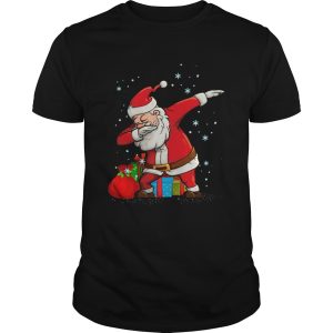 Dabbing Dancing Santa Christmas shirt