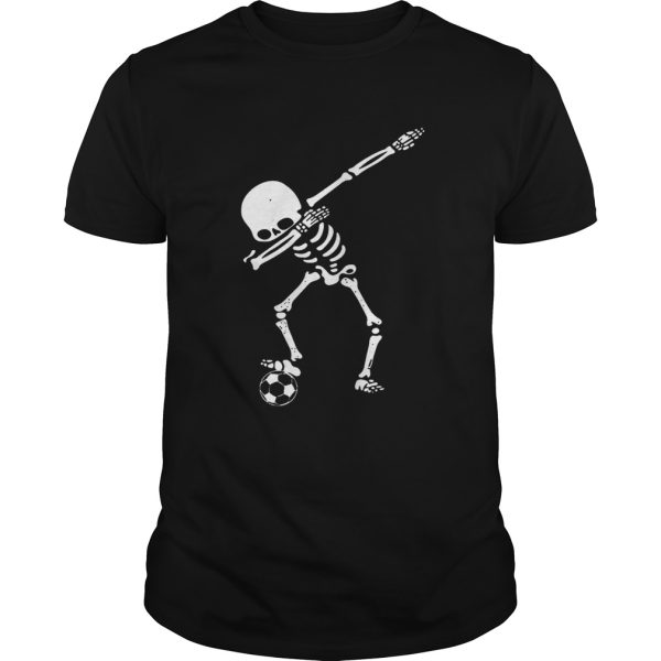 Dabbing Soccer skeleton T-Shirt
