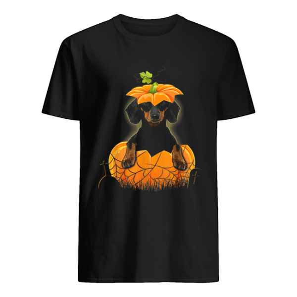 Dachshund Pumpkin Halloween For Men Woman shirt