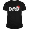 Dad With Santa Hat Christmas shirt