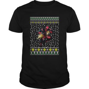 Deadpool Shooting Ugly Christmas shirt