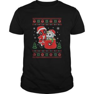 Deadpool unicorn ugly Christmas shirt