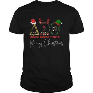 Delta Sigma Theta Merry Christmas shirt