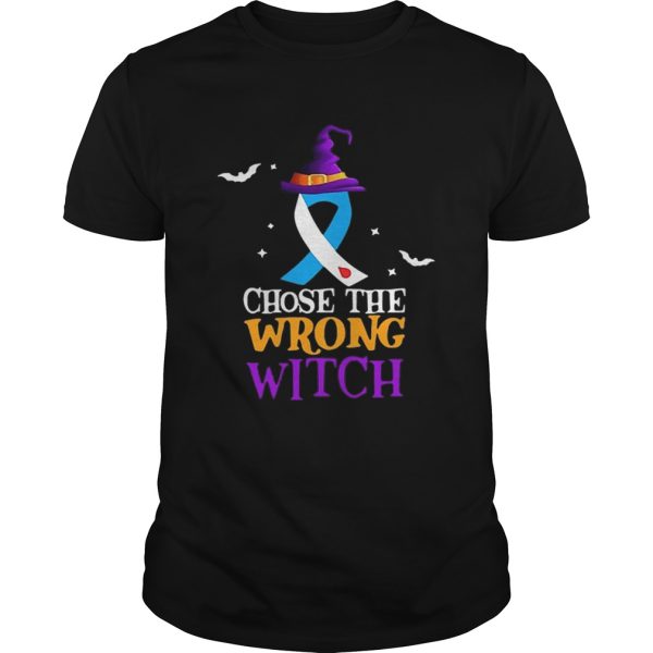 Diabetes Choose The Wrong Witch Halloween shirt