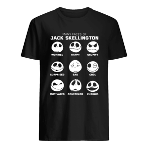 Disney The Nightmare Before Christmas Jack Pumpkin Faces shirt