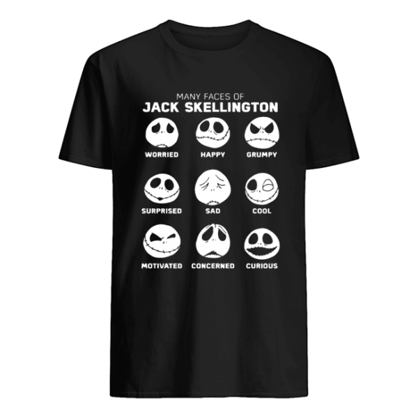 Disney The Nightmare Before Christmas Jack Pumpkin Faces shirt