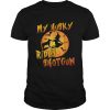 Dog HalloweenMy Husky Rides Shotgun shirt