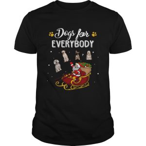 Dogs for everybody Santa Claus Christmas shirt