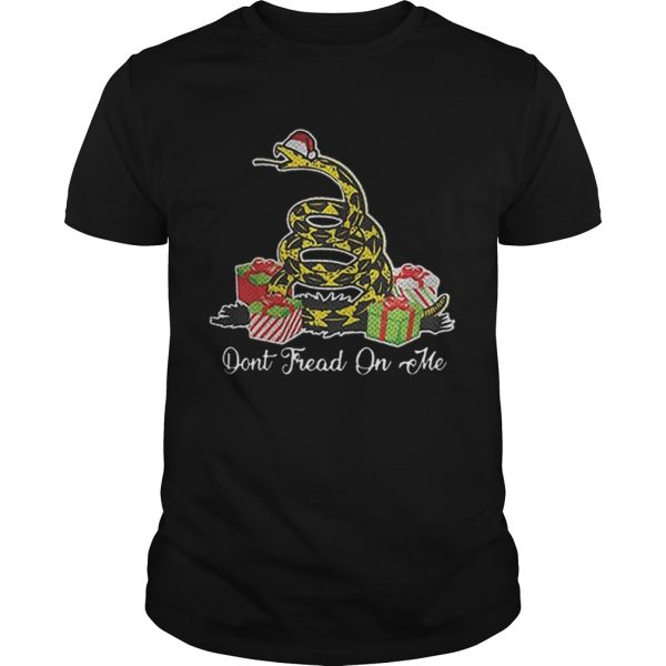 Dont Fread On Me Santa Ugly Christmas shirt