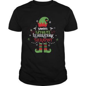 ELF Santas Favorite Respiratory therapist shirt