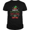 Elf Santas Favorite Branch Manager Girl shirt